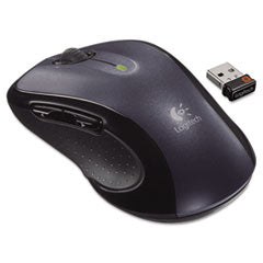 Logitech® M510 Wireless Mouse, 2.4 GHz Frequency/30 ft Wireless Range, Right Hand Use, Dark Gray