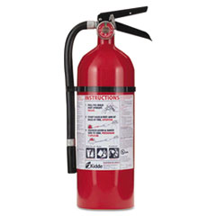 Kidde Pro 210 Fire Extinguisher, 2-A, 10-B:C, 4 lb