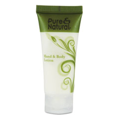 Pure & Natural™ Hand and Body Lotion, 0.75 oz, 288/Carton