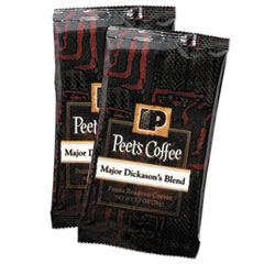 Coffee Portion Packs, Major Dickason's Blend, 2.5 oz Frack Pack, 18/Box