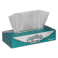 Premium Facial Tissue, 2-Ply, White, Flat Box, 100 Sheets/Box