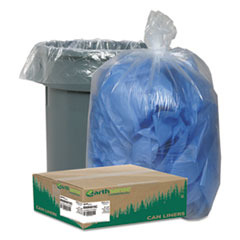 Earthsense® Commercial Linear Low Density Clear Recycled Can Liners