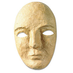 Creativity Street® Paper Mache Mask Kit, 8 x 5.5