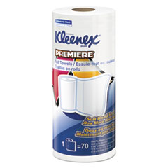 Premiere Kitchen Roll Towels, 1-Ply, 11 x 10.4, White, 70/Roll, 24 Rolls/Carton