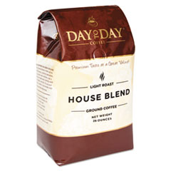 100% Pure Coffee, House Blend, Ground, 28 oz Bag