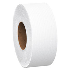 Scott® Essential JRT Extra Long Bathroom Tissue, Septic Safe, 2-Ply, White, 3.55" x 2,000 ft, 6 Rolls/Carton