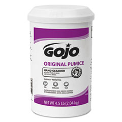 GOJO® Original Pumice Hand Cleaner, Lemon, 4.5 lb Cartridge, 6/Carton