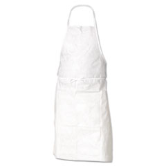 KleenGuard™ A10 Light Duty Aprons, 28 in. x 36 in., One Size Fits Most, White, 100/Carton