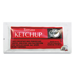 Vistar Condiment Packets, Ketchup, 0.25 oz Packet, 200/Carton