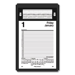 AT-A-GLANCE® Pad Style Desk Calendar Refill, 5 x 8, White Sheets,