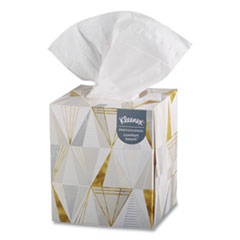 Boutique White Facial Tissue, 2-Ply, Pop-Up Box, 95 Sheets/Box, 3 Boxes/Pack