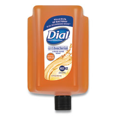 Dial® Professional Antibacterial Gold Liquid Hand Soap Refill for Eco-Smart Dispenser, Floral, 15 oz, 6/Carton