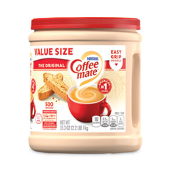 Coffee mate® Powdered Creamer Value Size, Original, 35.3 oz Canister, 6/Carton