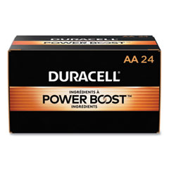 Duracell® Power Boost CopperTop Alkaline AA Batteries, 24/Box