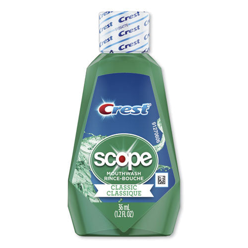 Crest® + Scope Rinse, Classic Mint, 36 mL Bottle, 180/Carton