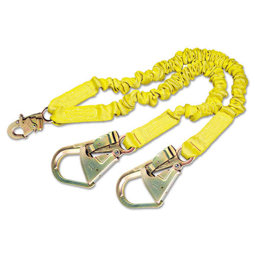 DBI-SALA® ShockWave2 Shock-Absorbing Lanyard, Steel Hooks, 900 lb MAF