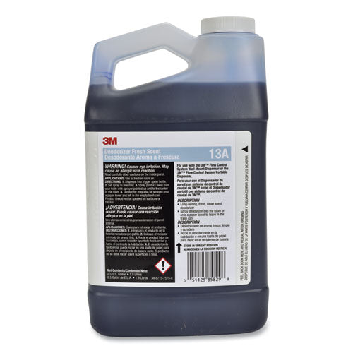 3M™ Deodorizer Concentrate, Fresh Scent, 64 oz Bottle, 4/Carton